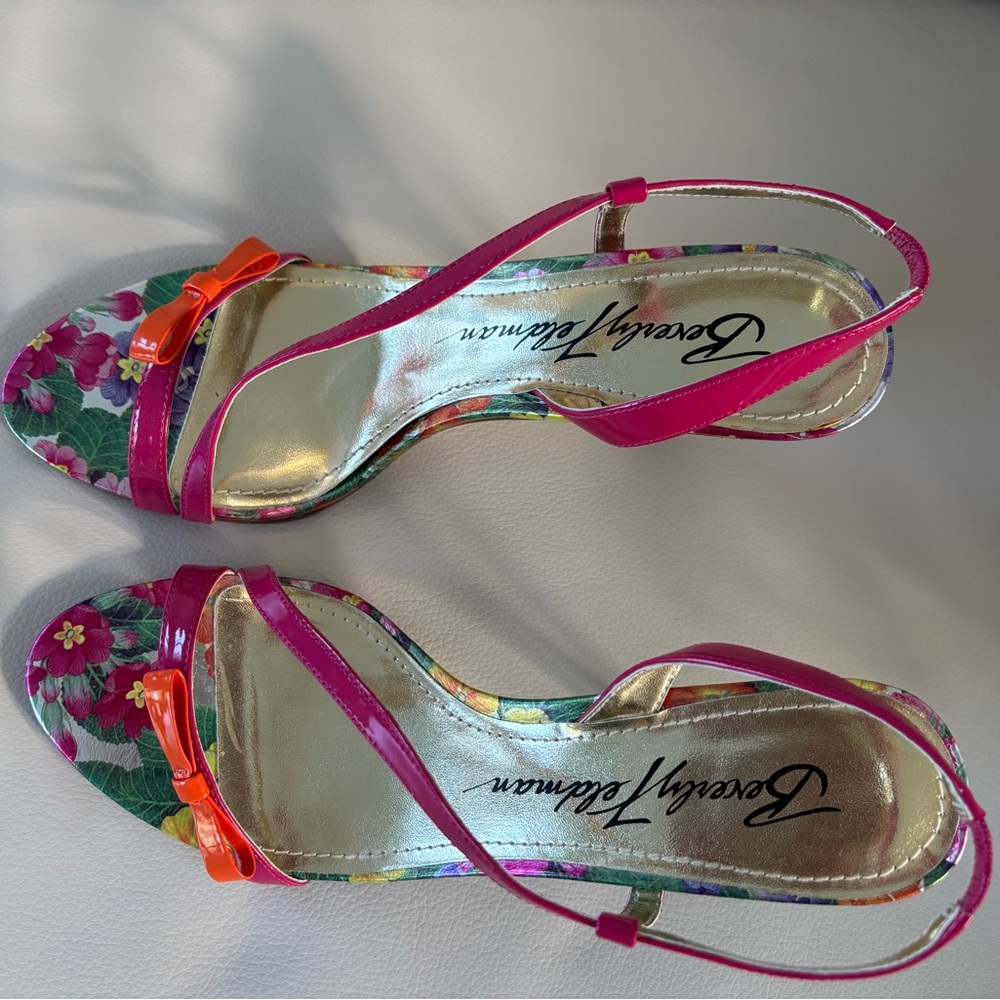 Beverly Feldman TAI MARIA Sandals, Size 8.5 - Picture 8 of 16